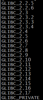 查看glibc版本